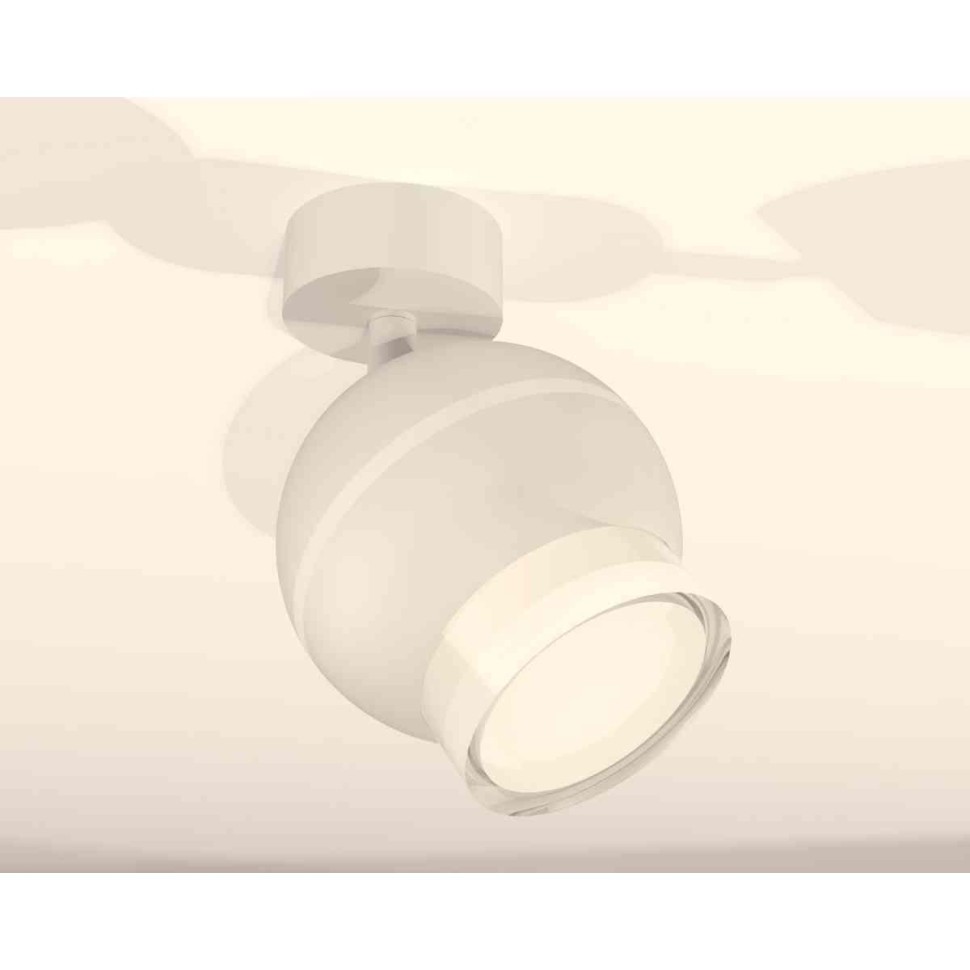 Комплект накладного светильника Ambrella light Techno Spot XM1101016 SWH/FR/CL белый песок/белый матовый/прозрачный (A2202,C1101,N7160)