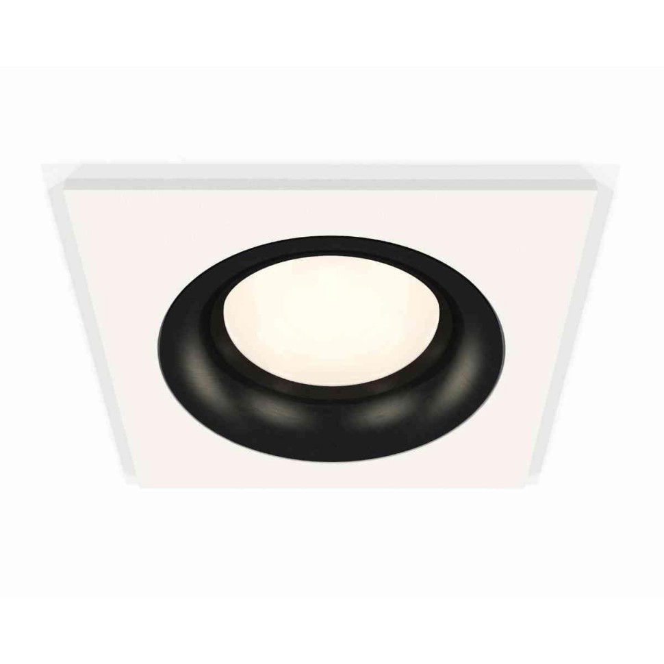 Комплект встраиваемого светильника Ambrella light Techno Spot XC7631002 SWH/PBK белый песок/черный полированный (C7631, N7011)