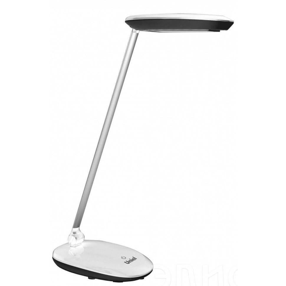 Настольная лампа Uniel TLD-531 Black-White/LED/400Lm/4500K/Dimmer UL-00000806