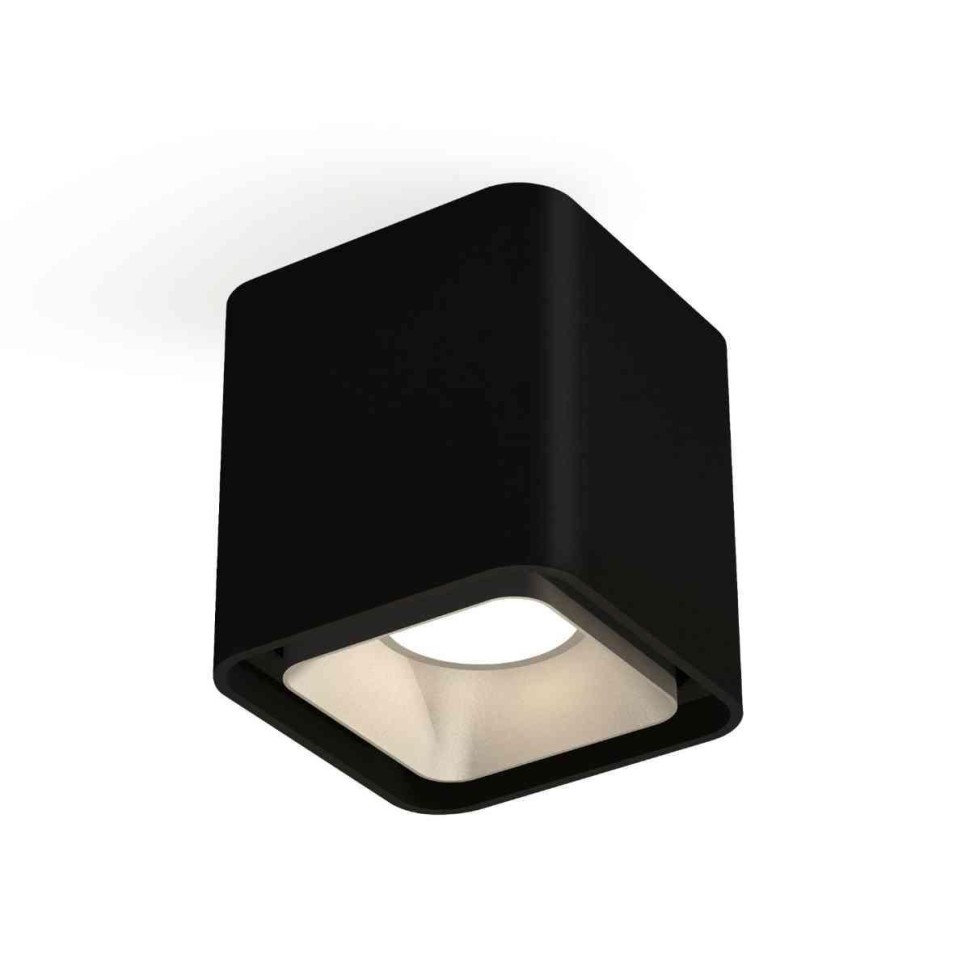 Комплект накладного светильника Ambrella light Techno Spot XS7841003 SBK/SSL черный песок/серебро песок (C7841, N7703)