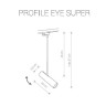 Трековый светильник Nowodvorski Profile Eye Super 9324