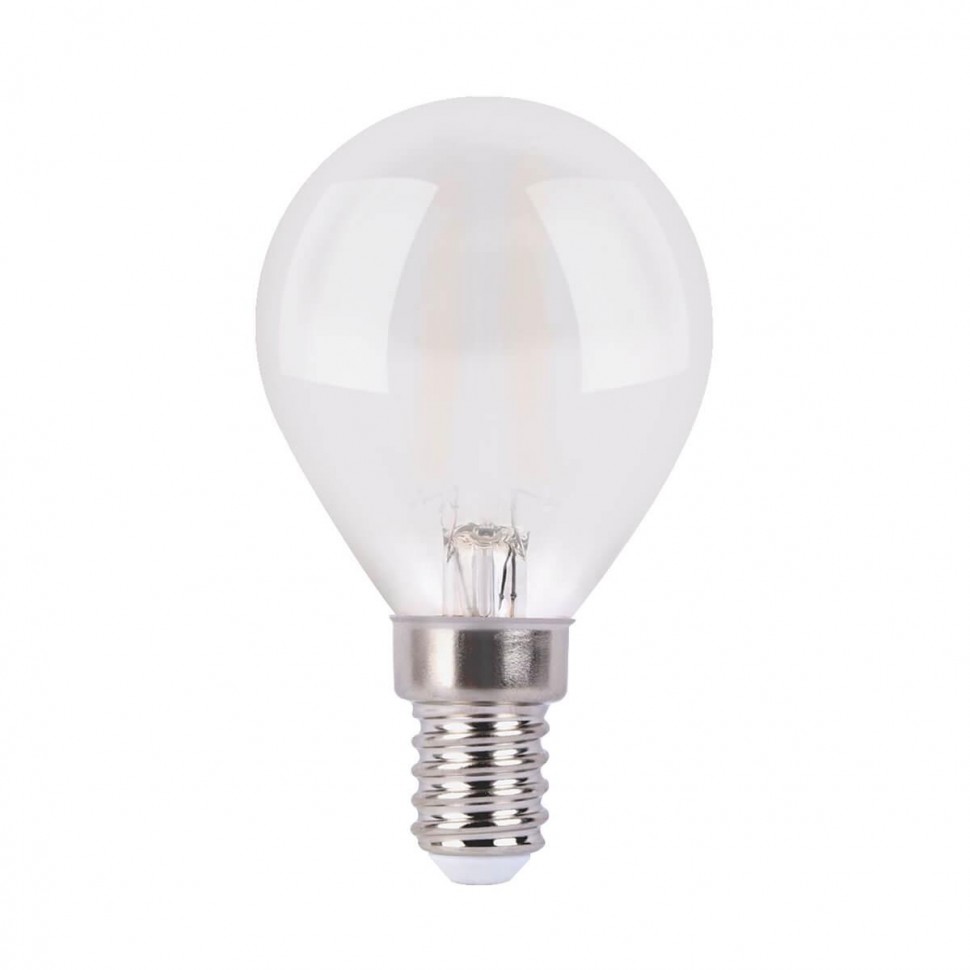 Лампа светодиодная филаментная Elektrostandard F E14 6W 4200K матовая 4690389108310
