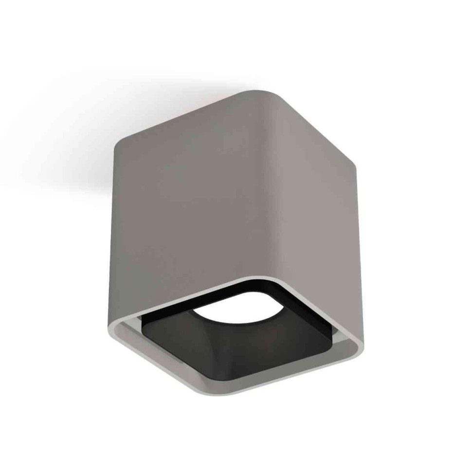 Комплект накладного светильника Ambrella light Techno Spot XS7842002 SGR/SBK серый песок/черный песок (C7842, N7702)