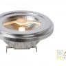 Лампа светодиодная диммируемая Lucide G53 10W 2200-3000K хром 49044/10/31