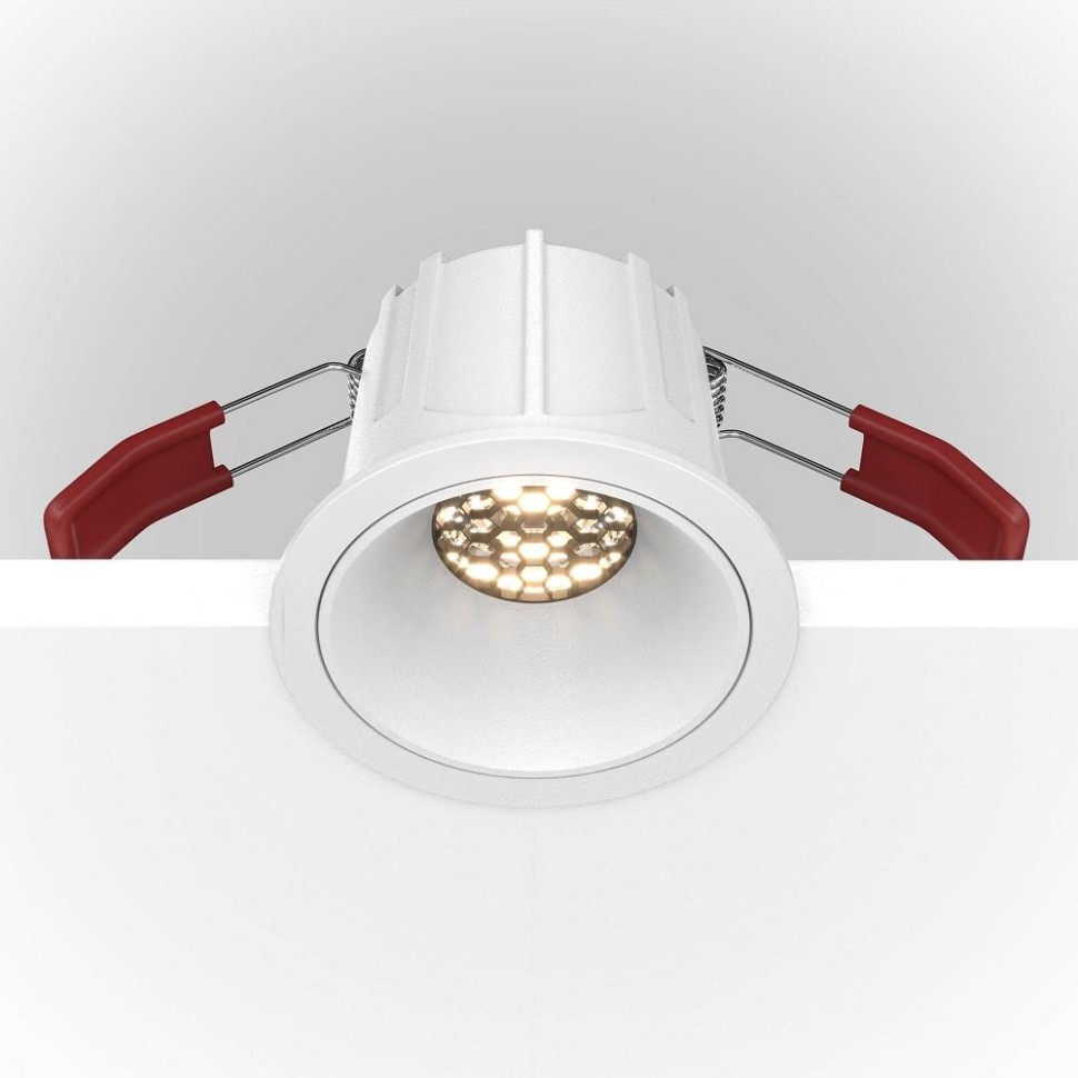 Встраиваемый светильник Maytoni Alfa LED DL043-01-10W3K-RD-W