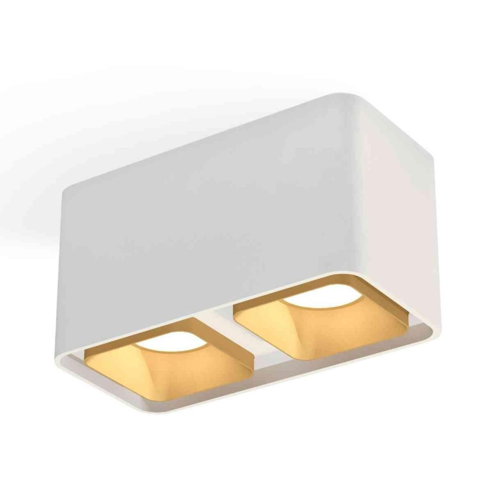Комплект накладного светильника Ambrella light Techno Spot XS7850004 SWH/SGD белый песок/золото песок (C7850, N7704)