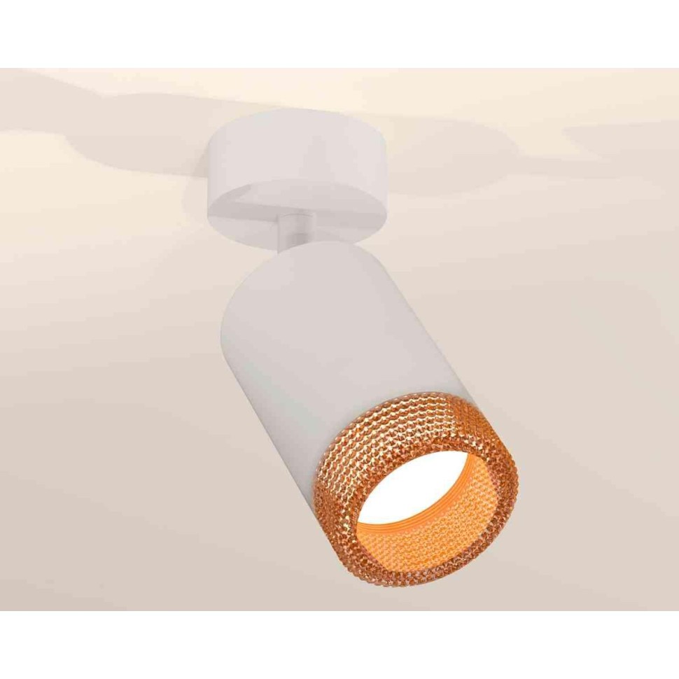 Комплект накладного светильника Ambrella light Techno Spot XM6312005 SWH/CF белый песок/кофе (A2202, C6312, N6154)