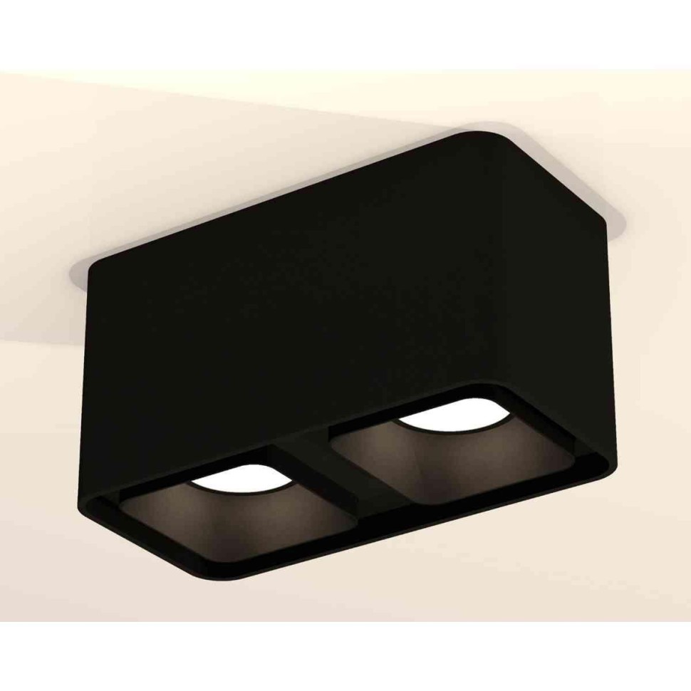 Комплект накладного светильника Ambrella light Techno Spot XS7851002 SBK черный песок (C7851, N7702)