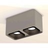 Комплект накладного светильника Ambrella light Techno Spot XS7852002 SGR/SBK серый песок/черный песок (C7852, N7702)