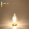 Лампа светодиодная филаментная Elektrostandard E27 7W 4200K прозрачная 4690389041501