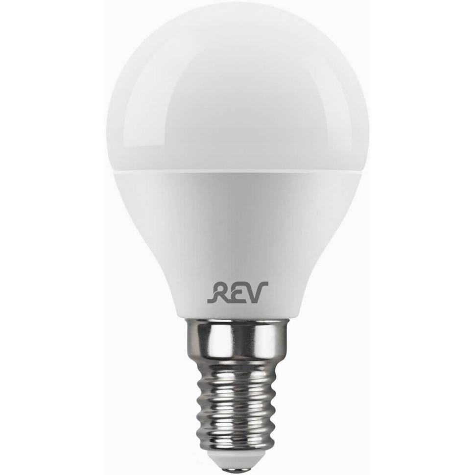 Лампа светодиодная REV G45 Е14 7W 6500K холодный белый свет шар 32503 1