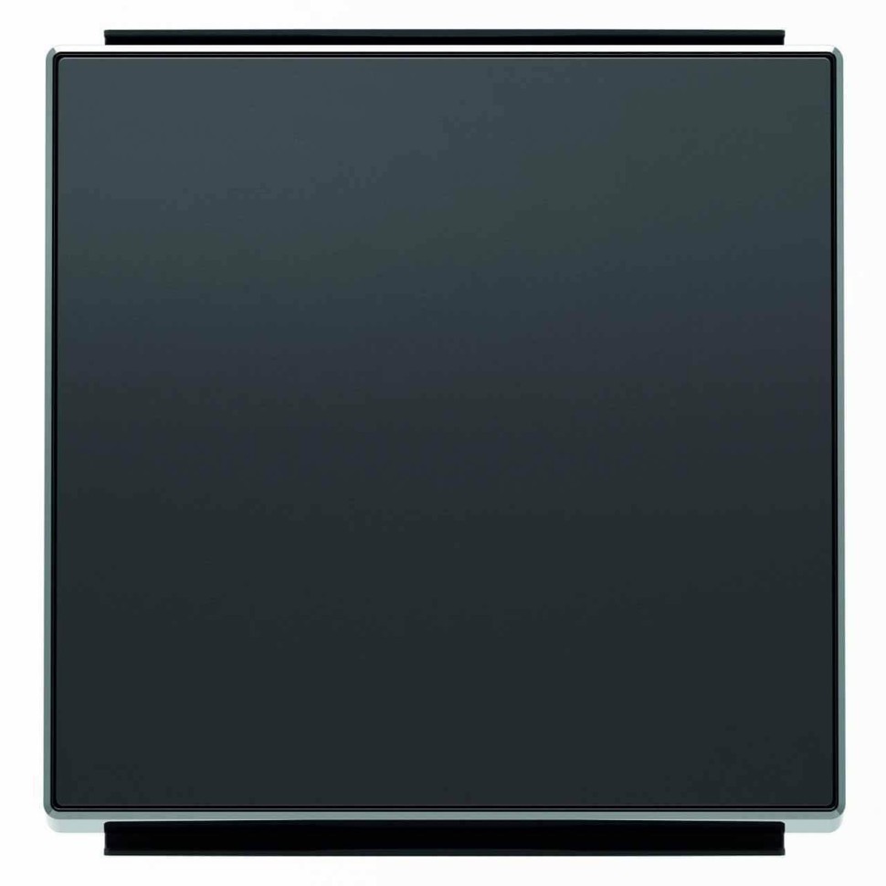 Лицевая панель ABB Sky выключателя одноклавишного чёрный бархат 2CLA850100A1501