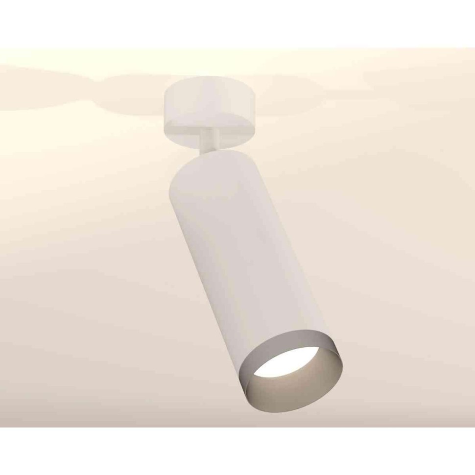 Комплект накладного светильника Ambrella light Techno Spot XM6342004 SWH/MCH белый песок/хром матовый (A2202, C6342, N6133)