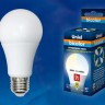 Лампа светодиодная Uniel E27 9W 4000K матовая LED-A60-9W/WW+NW/E27/FR PLB01WH UL-00001569