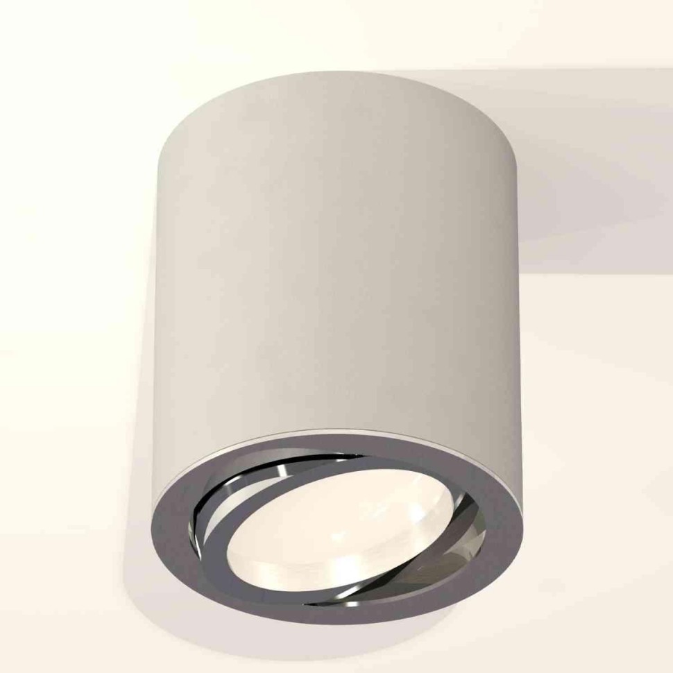Комплект накладного светильника Ambrella light Techno Spot XS7423021 SGR/PSL серый песок/серебро полированное (C7423, N7003)