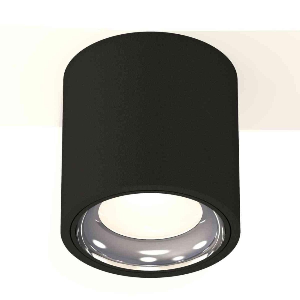 Комплект накладного светильника Ambrella light Techno Spot XS7532011 SBK/PSL черный песок/серебро полированное (C7532, N7023)