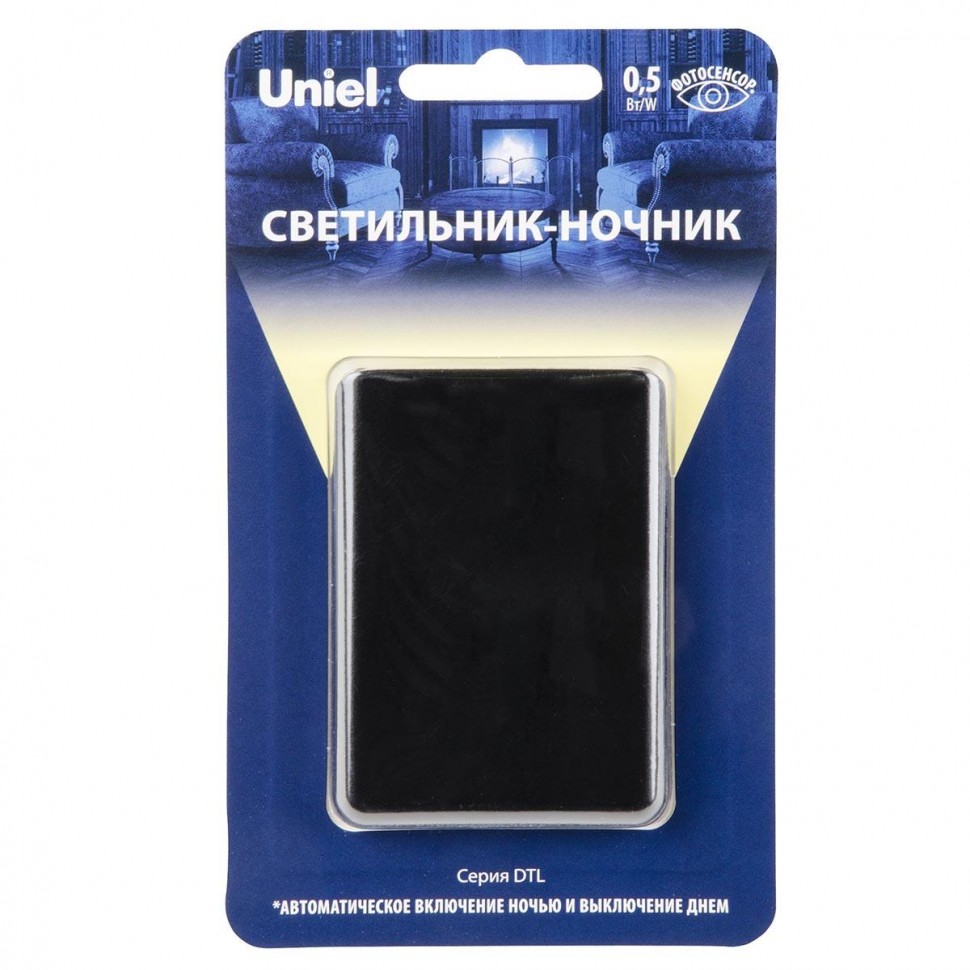 Светильник-ночник Uniel DTL-320 Прямоугольник/Black/Sensor UL-00007222