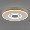 Потолочный светодиодный светильник Eurosvet Just 90219/1 белый/ серый