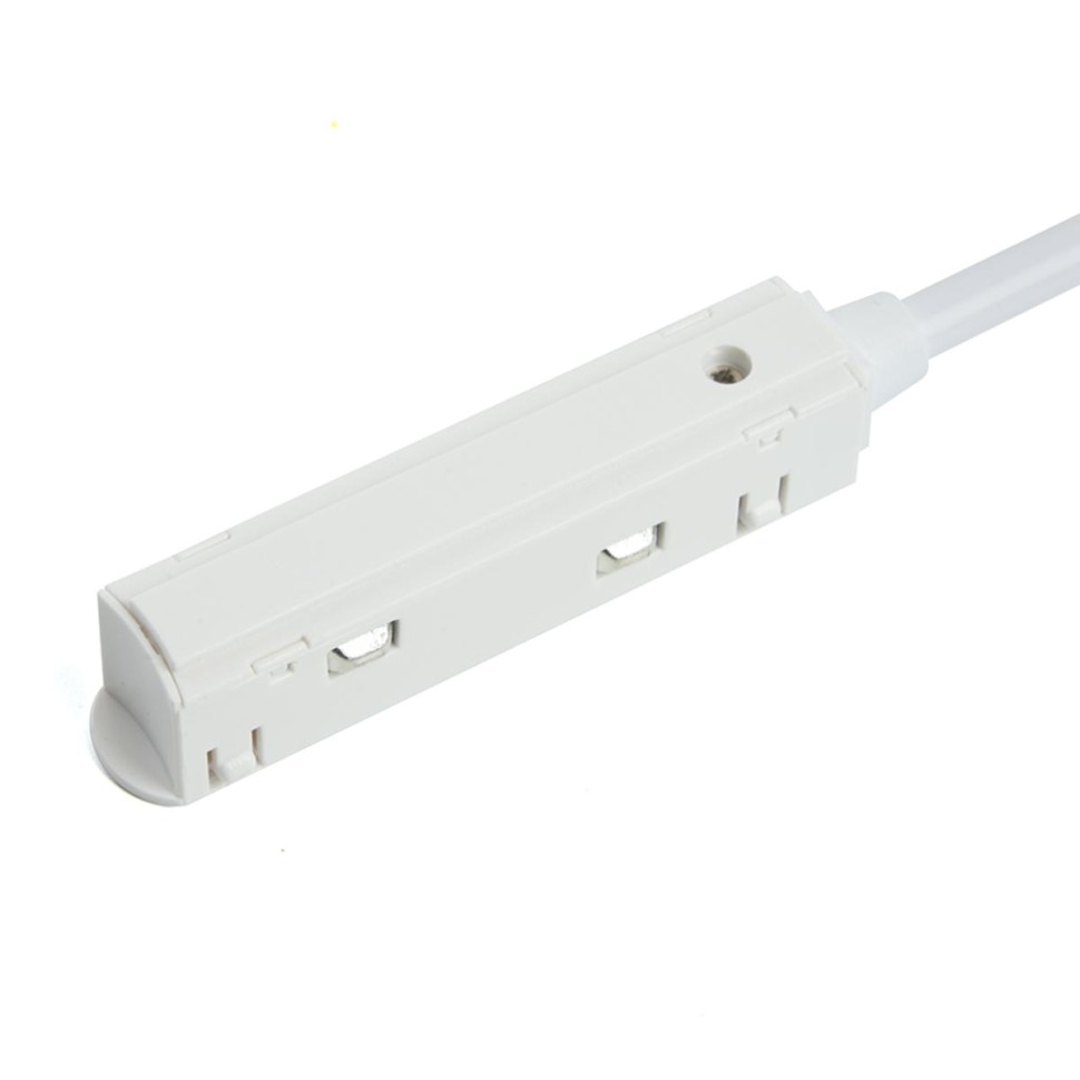 Соединитель-коннектор для низковольтного шинопровода Feron белый LD3002 41972