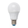 Лампа светодиодная диммируемая Uniel E27 10W 4000K матовая LED-A60 10W/4000K/E27/FR/DIM PLP01WH UL-00004286