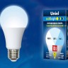 Лампа светодиодная Uniel E27 10W 4000K матовая LED-A60-10W/NW/E27/FR/MB PLM11WH UL-00002372