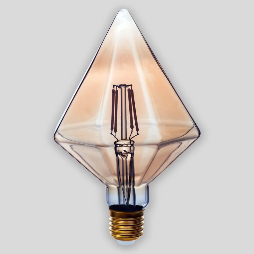 Лампа светодиодная филаментная Thomson E27 4W 1800K бриллиант прозрачная TH-B2198
