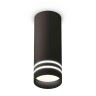 Комплект накладного светильника Ambrella light Techno Spot XS7443013 SBK/FR черный песок/белый матовый (C7443, N7142)