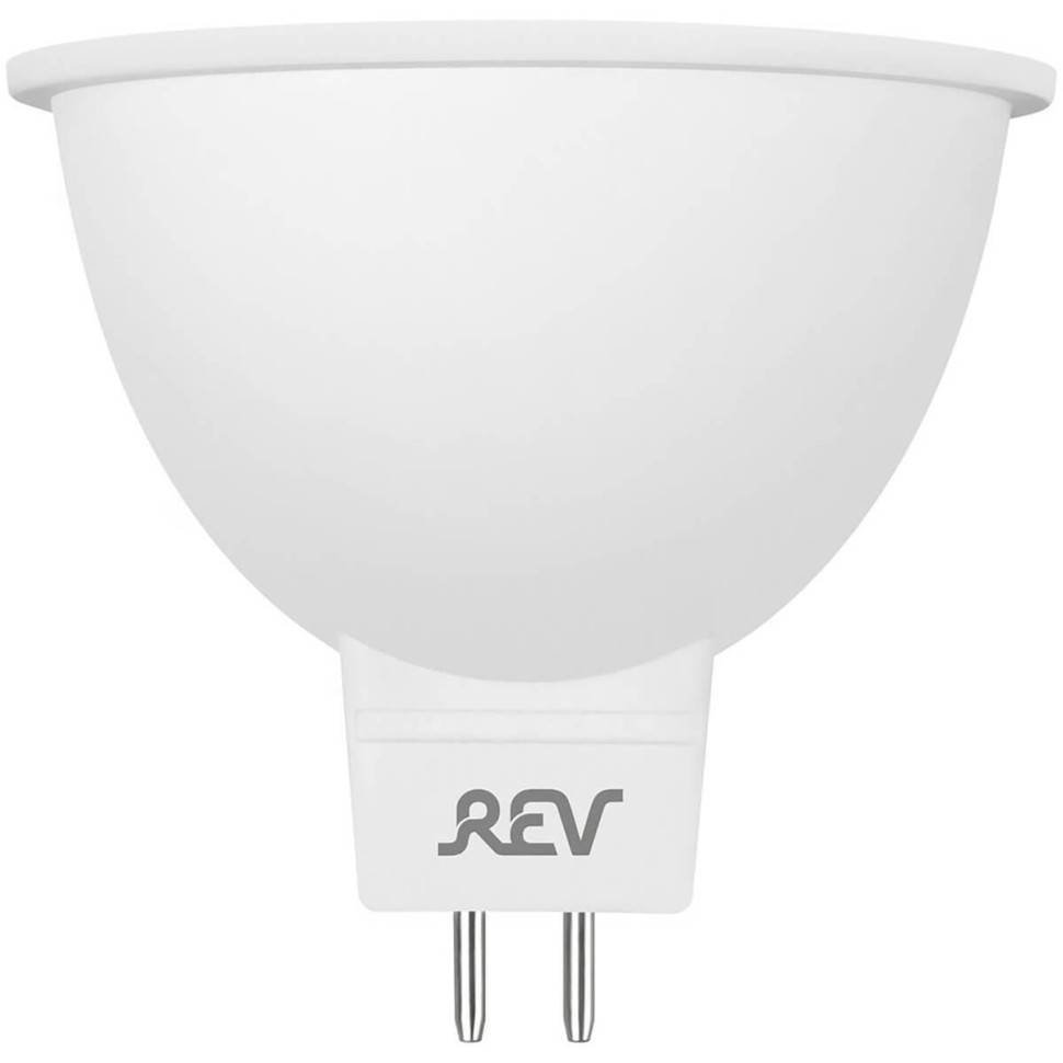 Лампа светодиодная REV MR16 GU5.3 5W 3000K теплый свет рефлектор 32322 8
