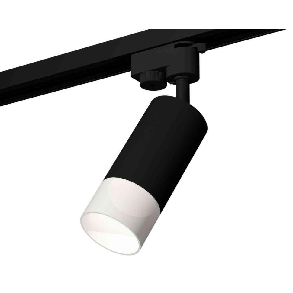 Комплект трекового светильника Ambrella light Track System XT6323170 SBK/FR черный песок/белый матовый (A2521, C6323, N6252)