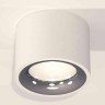 Комплект накладного светильника Ambrella light Techno Spot XS7510022 SWH/PSL белый песок/серебро полированное (C7510, N7012)