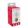 Лампа светодиодная филаментная Thomson E27 4W 4500K шар прозрачная TH-B2376