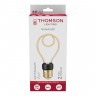 Лампа светодиодная филаментная Thomson E27 6W 2700K трубчатая прозрачная TH-B2383