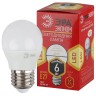 Лампа светодиодная ЭРА E27 6W 2700K матовая ECO LED P45-6W-827-E27 Б0020629