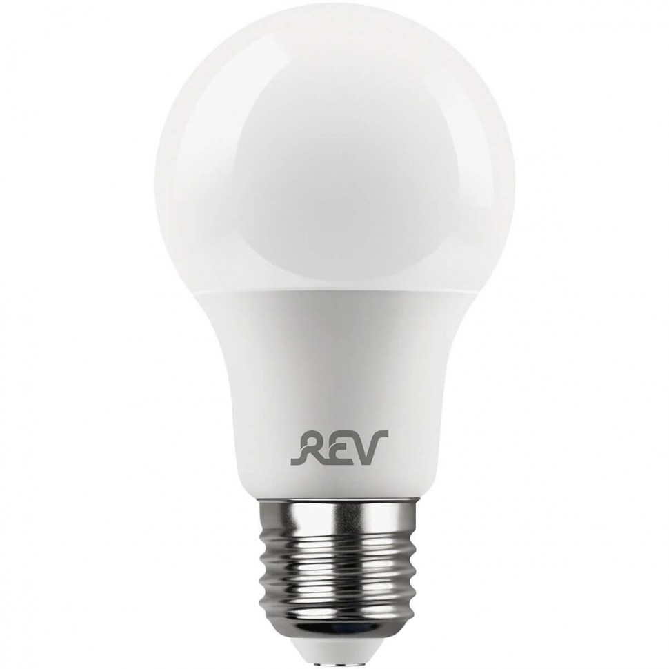 Лампа светодиодная REV A60 Е27 10W 6500K холодный белый свет груша 32528 4